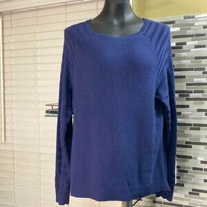 Banana Republic long sleeve sweater. Dark blue. Size XL (PP5)